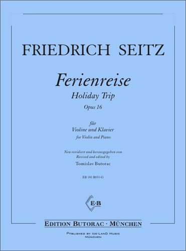Cover - Seitz, Holiday Trip op. 16